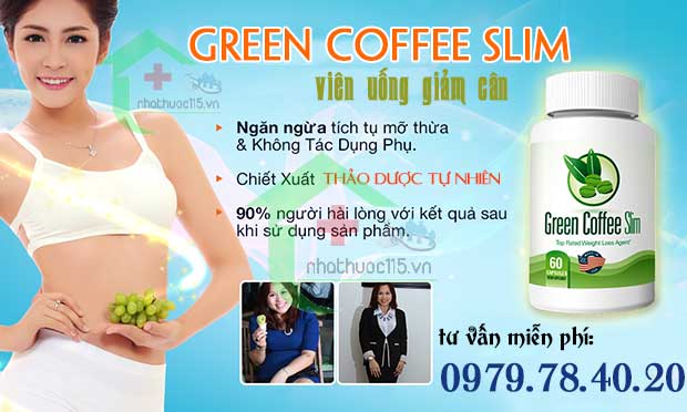thông tin giảm cân green coffee slim