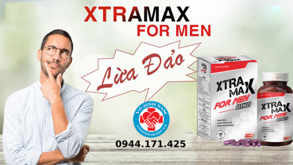 Xtramax For Men lừa đảo người dùng?