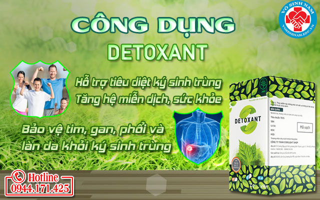 detoxant công dụng