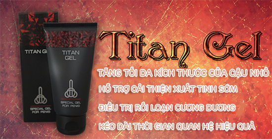 Cách sử dụng Gel Titan đúng cách cho nam giới